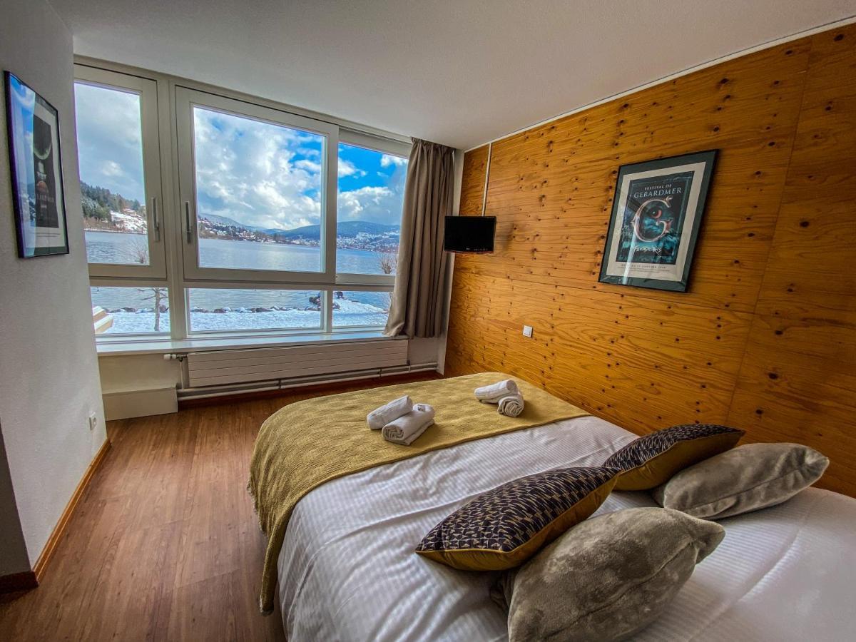 Appart'Hotel Lido Au Bord De L'Eau Gérardmer Buitenkant foto