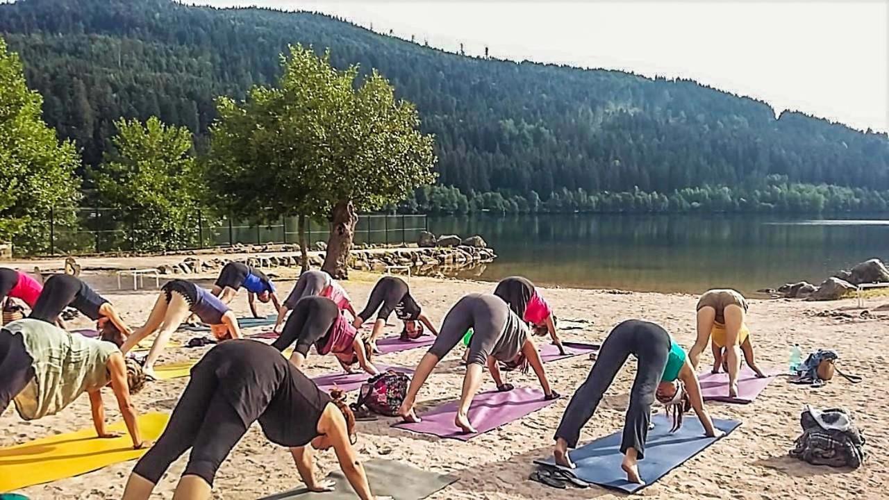 Appart'Hotel Lido Au Bord De L'Eau Gérardmer Buitenkant foto